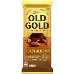 Cadbury Block Old Gold Roast Almond 180g