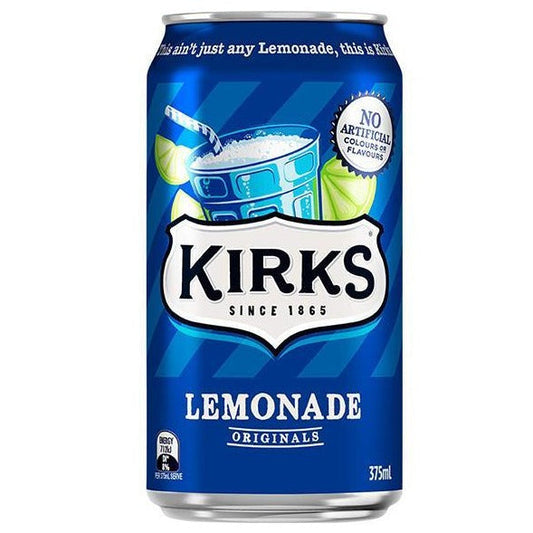 Kirks Lemonade 375ml