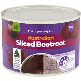 Woolworths Beetroot Sliced 425g