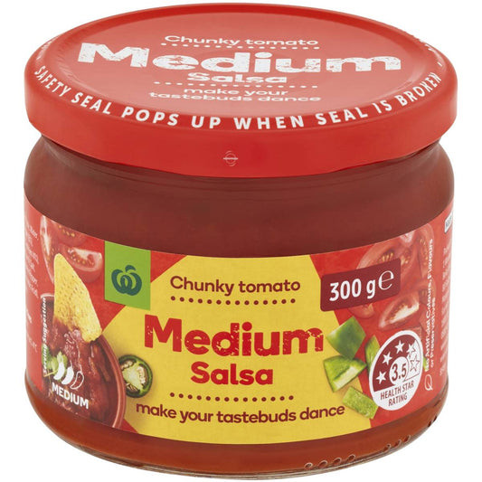 Woolworths Salsa Medium 300g