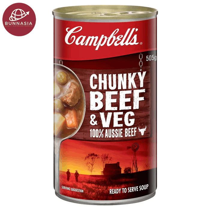 Campbell's Soup Chunky Beef & Veg 505g