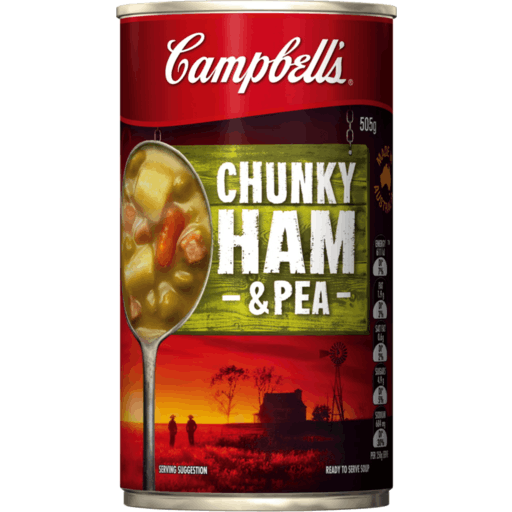 Campbell's Soup Chunky Ham & Pea 505g