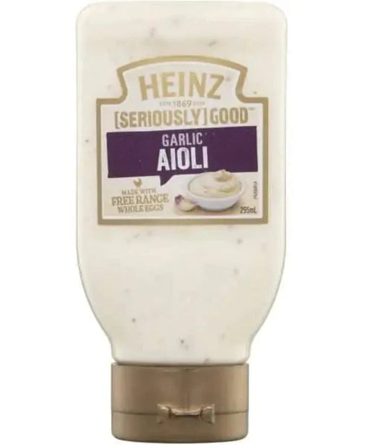 Heinz Aioli Garlic 295ml
