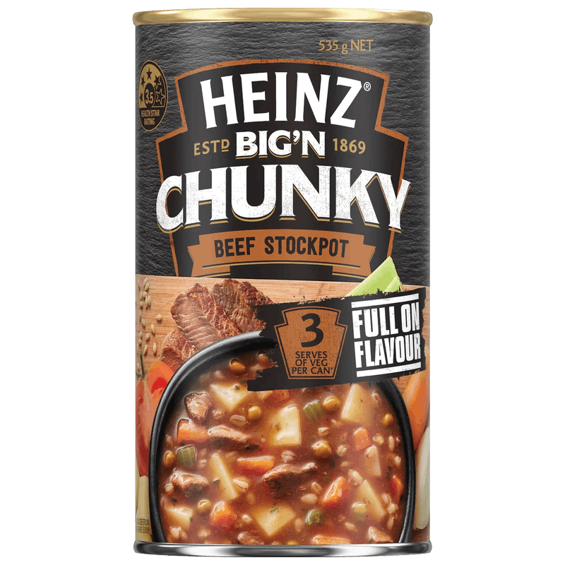 Heinz Big N Chunky Beef Stockpot 535g