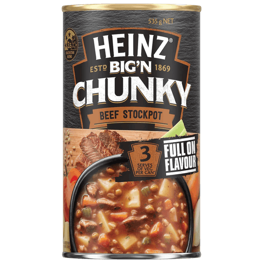 Heinz Soup Big N Chunky Beef Stockpot 535g