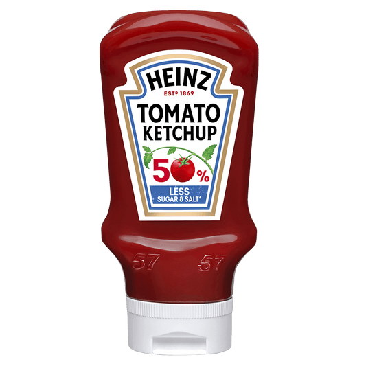 Heinz Tomato Ketchup 50% Less Sugar & Salt 500ml