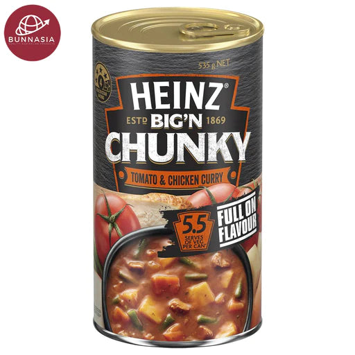 Heinz Soup Big N Chunky Tomato & Chicken Curry 535g