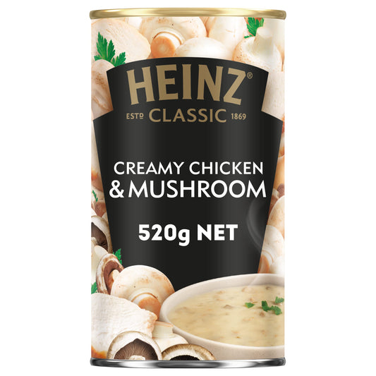 Heinz Soup Classic Creamy Chicken & Mushroom 520g