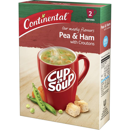 Continental Cup A Soup Hearty Pea & Ham (2pk) 52g