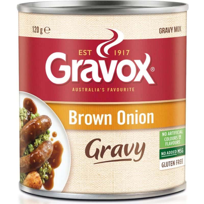 Gravox Gravy Mix Tin Brown Onion 120g