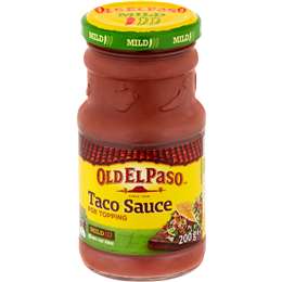 Old El Paso Taco Sauce Mild 200g