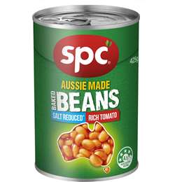 Spc Baked Beans Rich Tomato Salt Reduced 425g