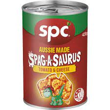 Spc Spag-A-Saurus Tomato & Cheese 420g