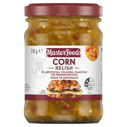 Masterfoods Relish Corn 250g