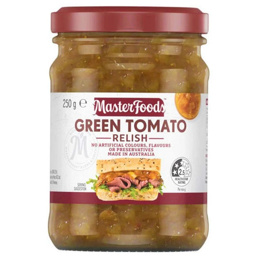 Masterfoods Relish Green Tomato 250g