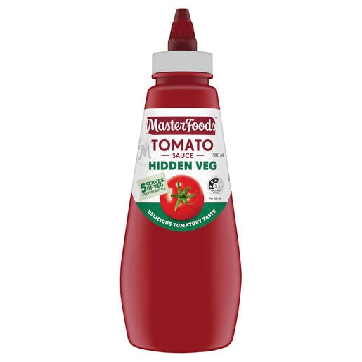 Masterfoods Tomato Sauce Hidden Veg 500ml