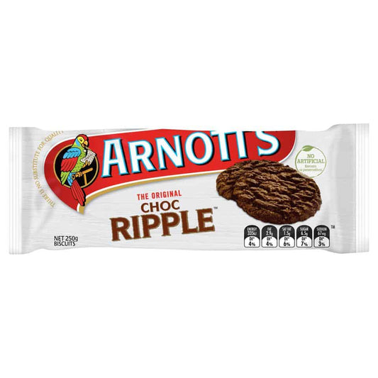 Arnott's Choc Ripple 250g