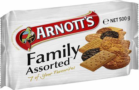 Arnott's Biscuits Family Assorted 500g