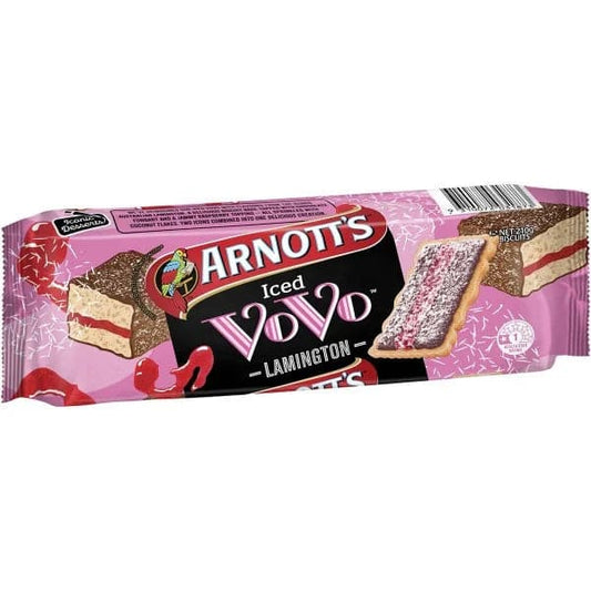 Arnott's Biscuits Iced VoVo Lamington 210g