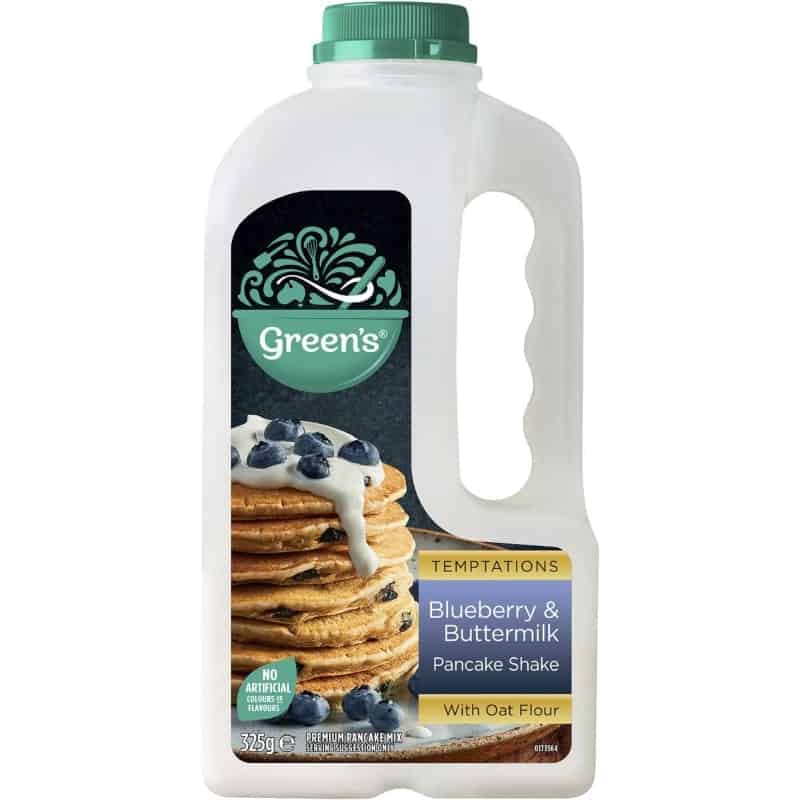 Green's Pancake Mix Blueberry & Buttermilk 325g