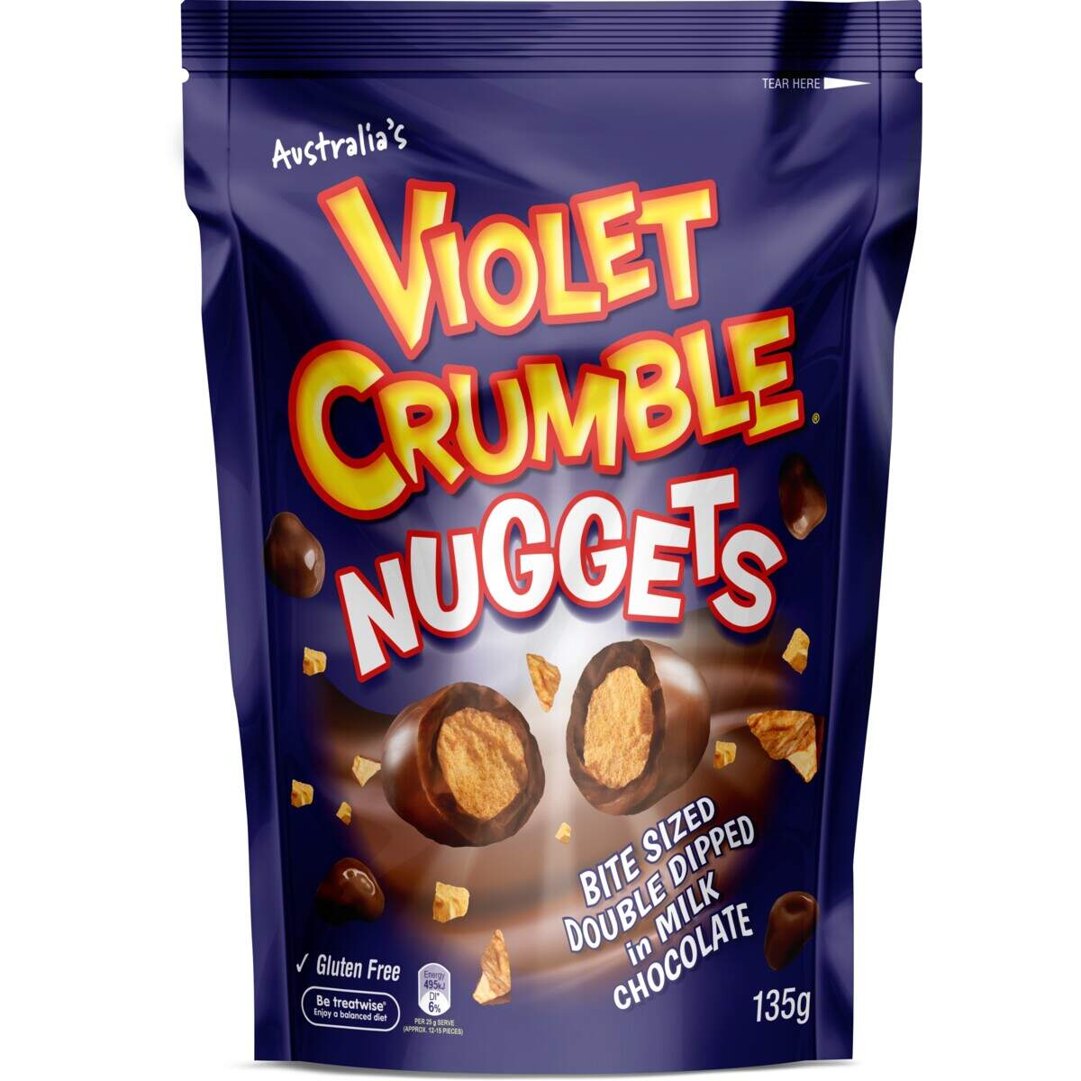 Australia's Violet Crumble Nuggets 135g
