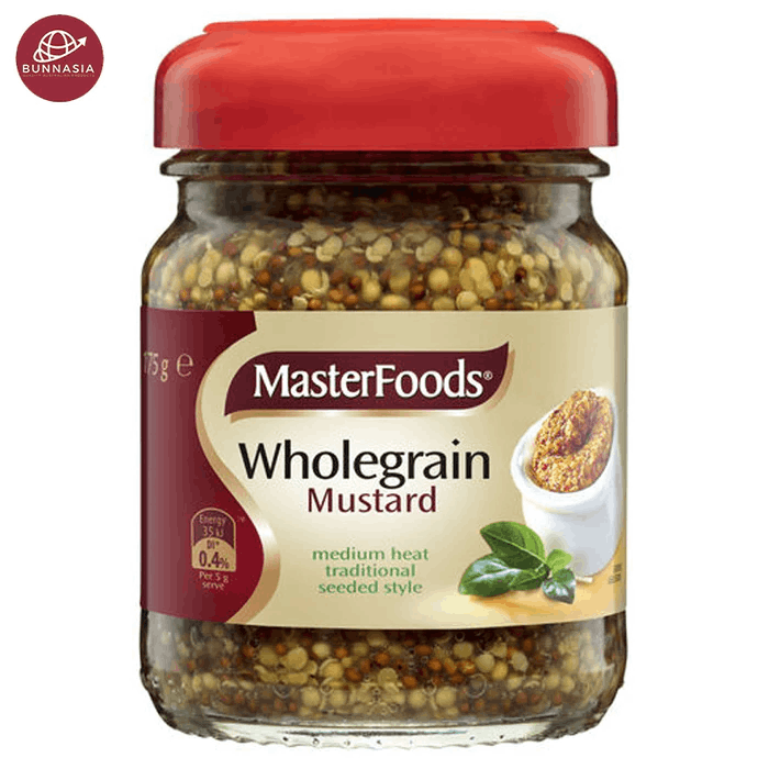 Masterfoods Mustard Wholegrain 175g