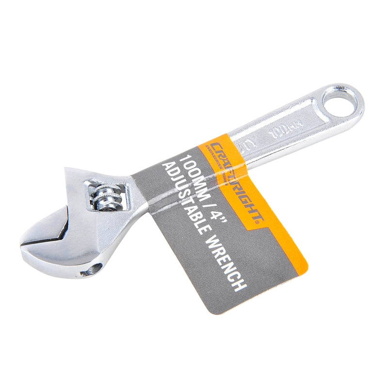 Craftright 100mm Adjustable Wrench