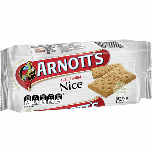 Arnott's Biscuits Nice 250g