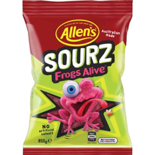 Allen's Sourz Frogs Alive 170g