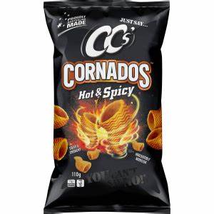 CC's Cornados Hot & Spicy 110g