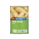 Coles Pear Slices in Juice 410g