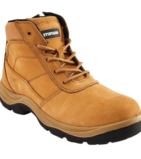 Graphite Bunker Safety Boots - Yellow