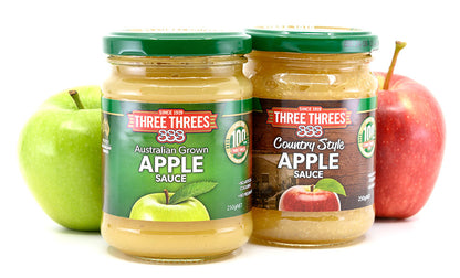 Three Threes Apple Sauce  250g