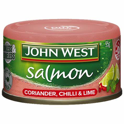 John West Salmon Tempters Coriander, Chilli & Lime 95g