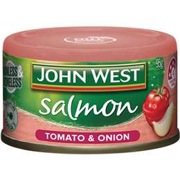 John West Salmon Tempters Tomato & Onion 95g