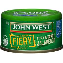 John West Tuna Tempters Fiery Tangy Jalapeno 95g