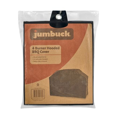 Jumbuck BBQ Cover Hooded 4 Burner