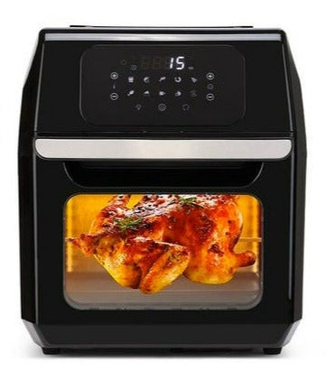 Kogan 12L 1800W Digital Air Fryer Oven (Black)