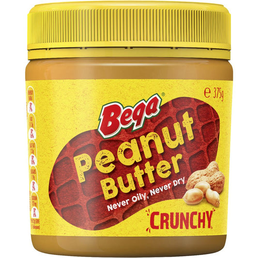 Bega Peanut Butter Crunchy 375g
