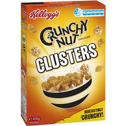 Kellogg's Crunchy Nut Clusters 450g