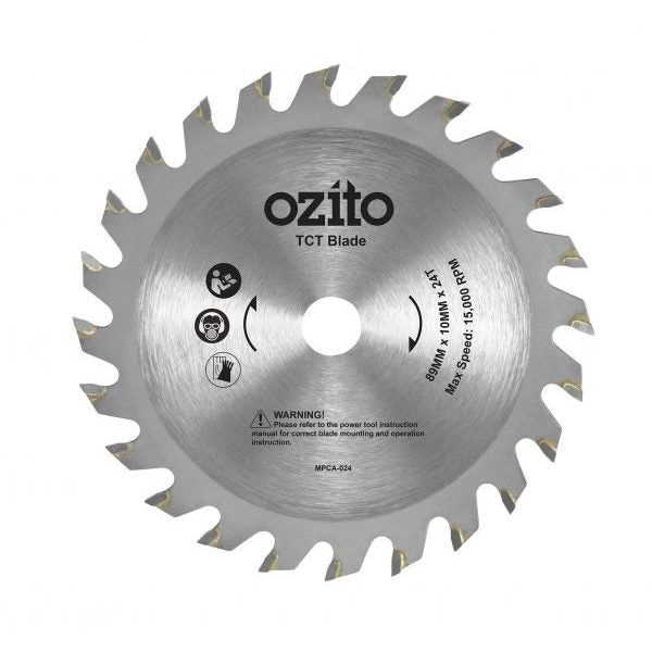 Ozito 89mm Plunge Cutter Blade hss