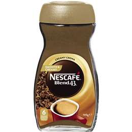 Nescafe Blend 43 Smooth & Creamy 140g