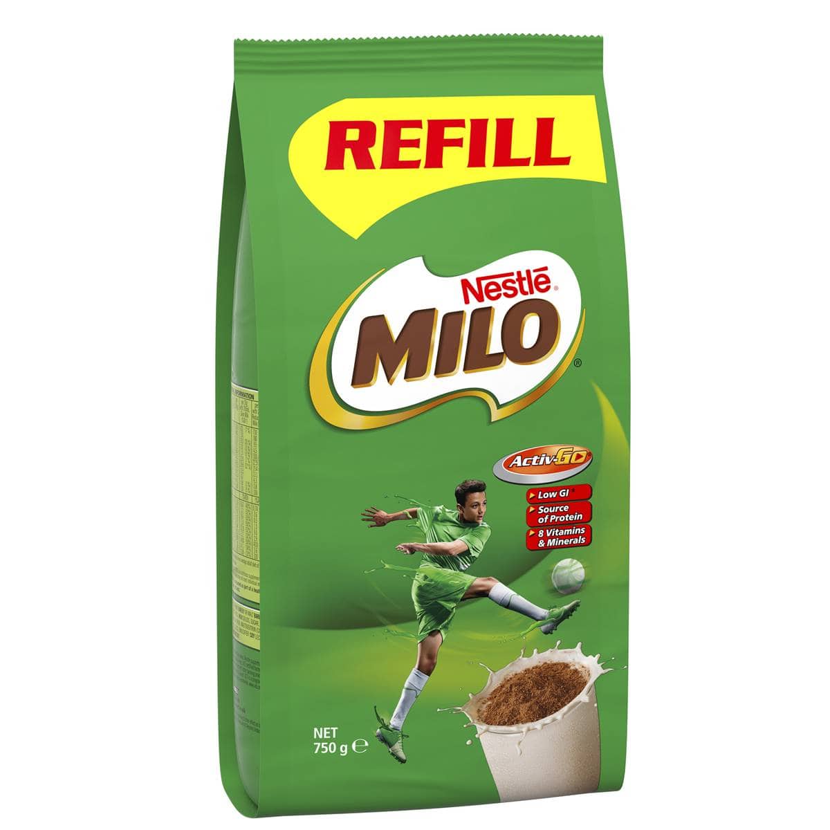 Nestle Milo Refill Pack 750g