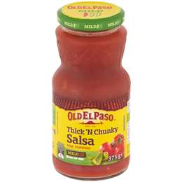 Old El Paso Salsa Thick N Chunky Mild 375g