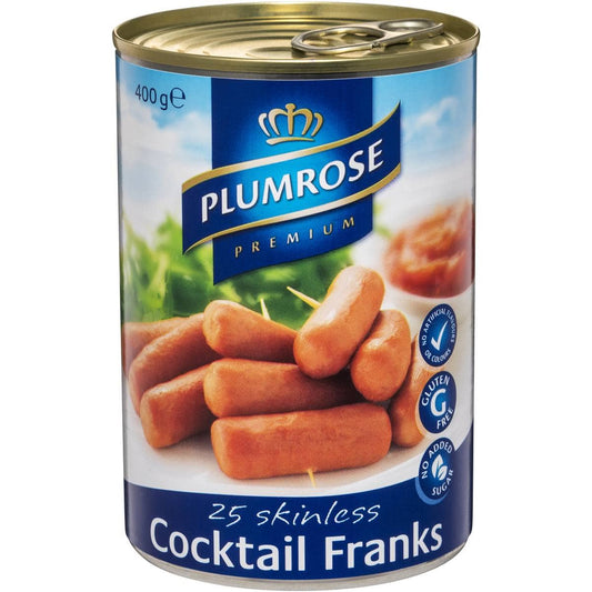 Plumrose Cocktail Franks 400g
