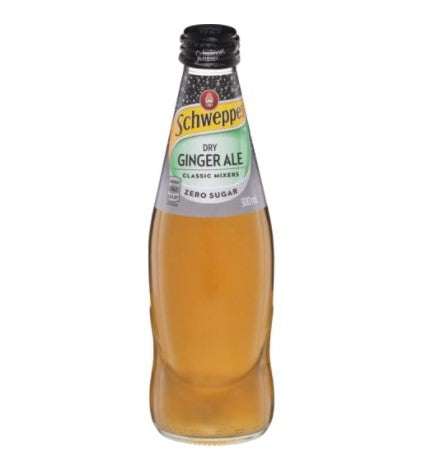 Schweppes Dry Ginger Ale Zero Sugar 300ml