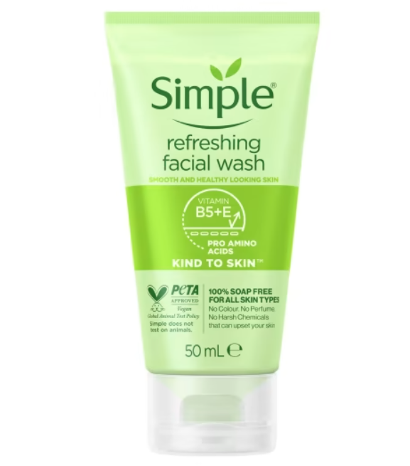 Simple Refreshing Facial Wash Gel 50ml