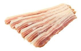 Frozen Bacon Streaky Smoked 250g