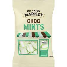 Candy Market Choc Mints 200g