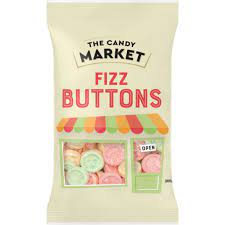Candy Market Fizz Buttons 200g
